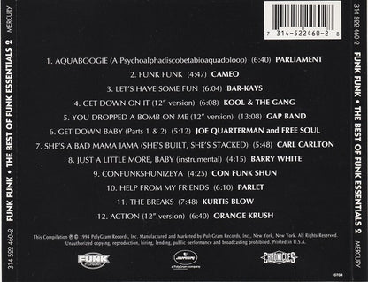 Various : Funk Funk: The Best Of Funk Essentials 2 (CD, Comp, RM)