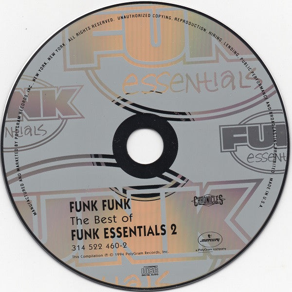 Various : Funk Funk: The Best Of Funk Essentials 2 (CD, Comp, RM)