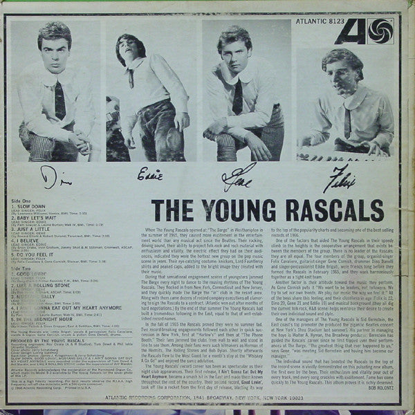 The Young Rascals : The Young Rascals (LP, Album, Mono)