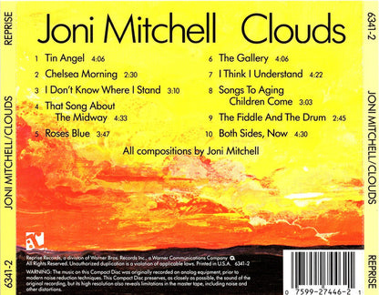 Joni Mitchell : Clouds (CD, Album, RE, RM)