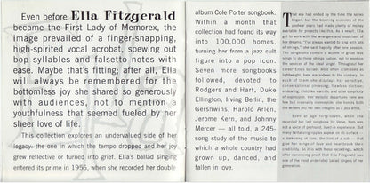 Ella Fitzgerald : The Best Of The Song Books: The Ballads (CD, Comp)