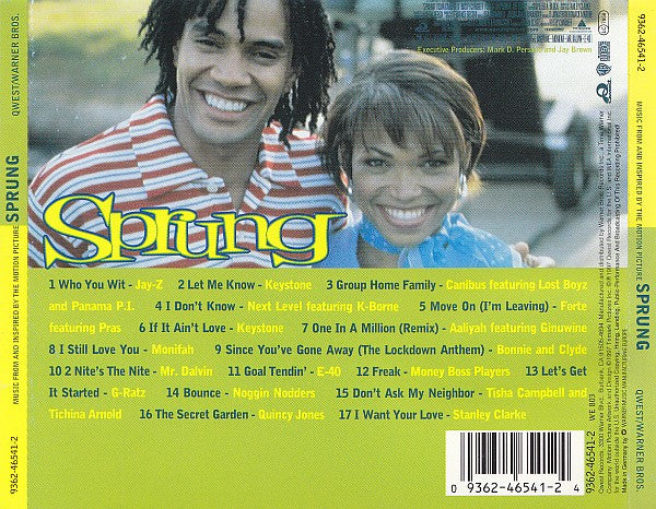 Various : Sprung (Music From And Inspired By The Motion Picture) (CD, Album)