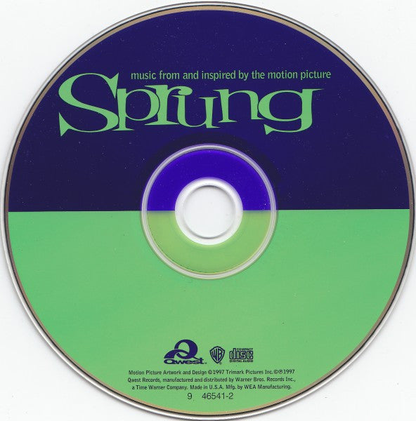Various : Sprung (Music From And Inspired By The Motion Picture) (CD, Album)