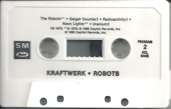 Kraftwerk : Robots (Cass, Comp, Whi)