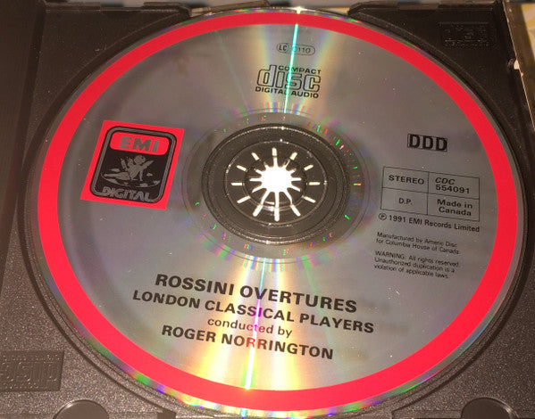 London Classical Players & Roger Norrington : Rossini: Overtures (CD, Album, Club)