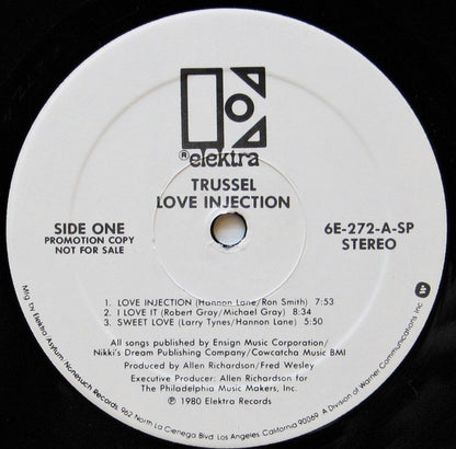 Trussel : Love Injection (LP, Album, Promo, SP )