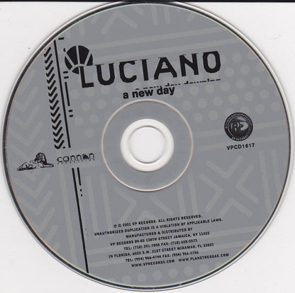 Luciano (2) : A New Day (CD, Album)
