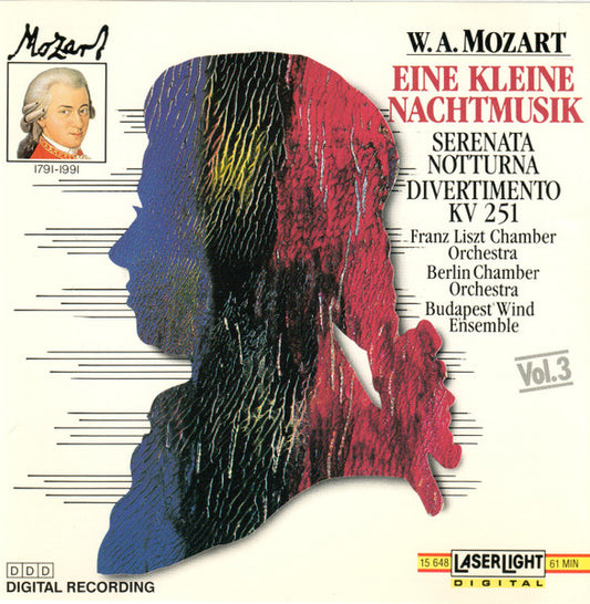 Wolfgang Amadeus Mozart : Eine Kleine Nachtmusik (CD, Comp)