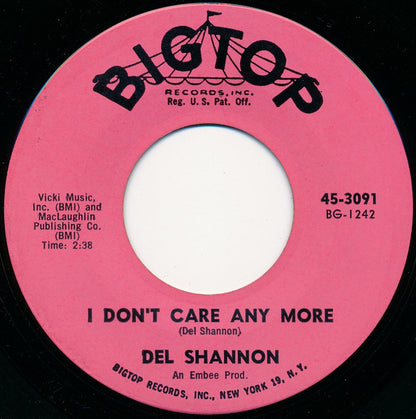 Del Shannon : Hey! Little Girl (7", Single)