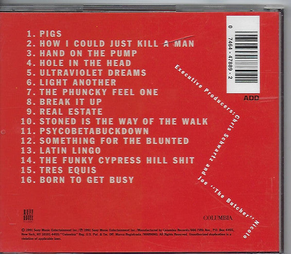 Cypress Hill : Cypress Hill (CD, Album)