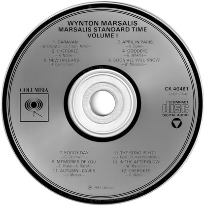Wynton Marsalis : Marsalis Standard Time, Vol. 1 (CD, Album)