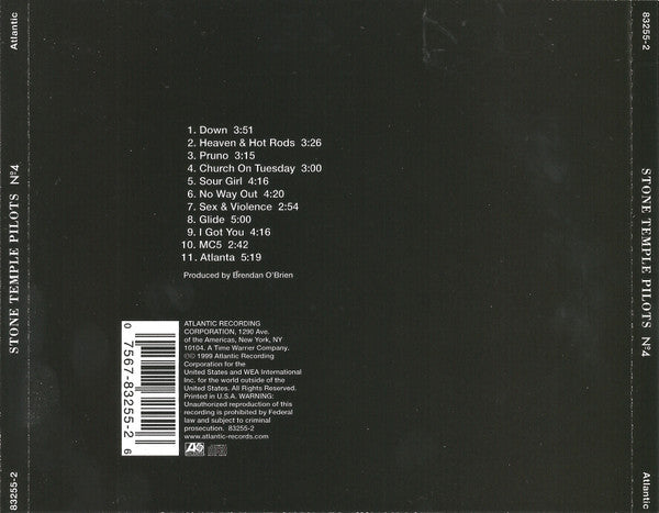 Stone Temple Pilots : Nº4 (CD, Album, Jew)
