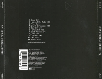 Stone Temple Pilots : Nº4 (CD, Album, Jew)