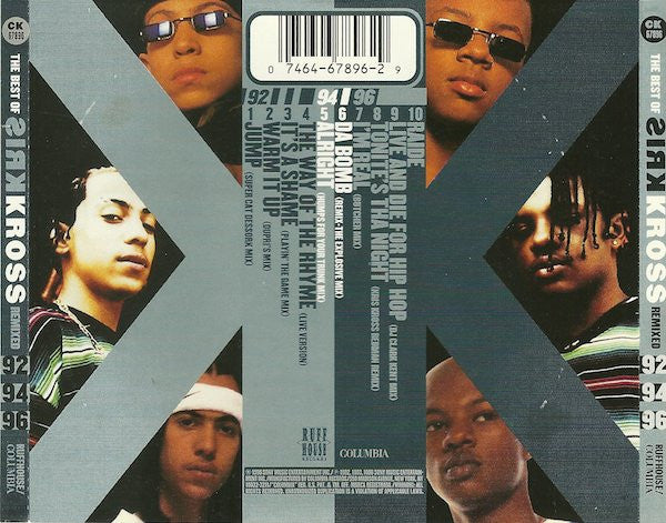 Kris Kross : The Best Of Kris Kross - Remixed - 92/94/96 (CD, Comp)