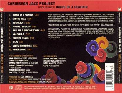 Caribbean Jazz Project, Dave Samuels : Birds Of A Feather (CD, Album)