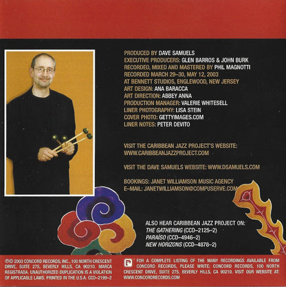 Caribbean Jazz Project, Dave Samuels : Birds Of A Feather (CD, Album)