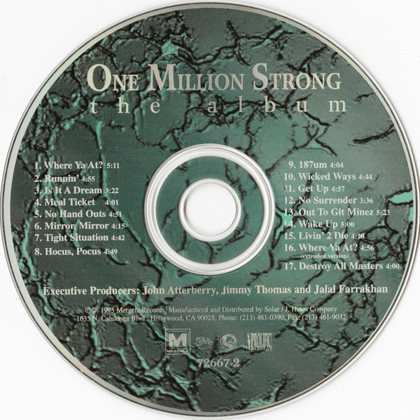 Various : One Million Strong (The Album) (CD, Album, Comp)