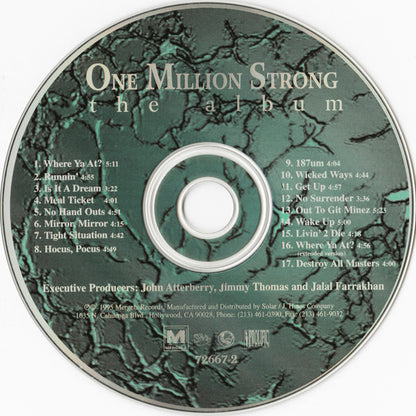 Various : One Million Strong (The Album) (CD, Album, Comp)