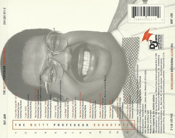 Various : The Nutty Professor Soundtrack (CD, Comp)