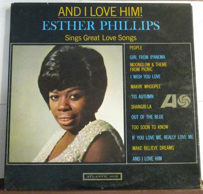 Esther Phillips : And I Love Him (LP, Album, Mono)