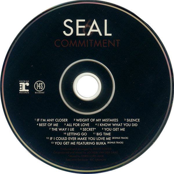 Seal : 6: Commitment (CD, Album + DVD-V, NTSC + Ltd)