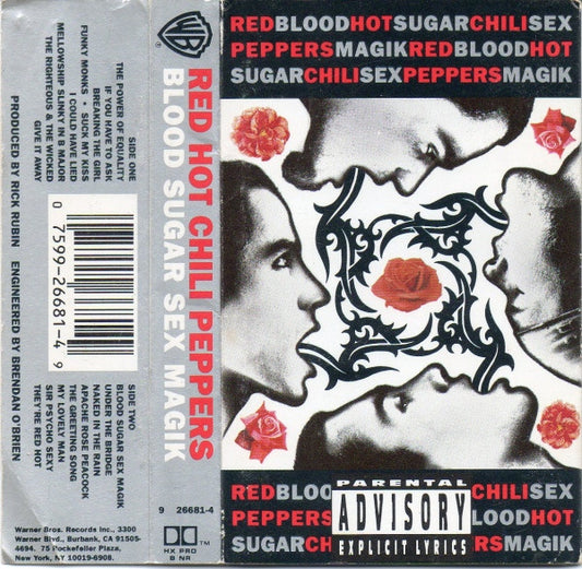 Red Hot Chili Peppers : Blood Sugar Sex Magik (Cass, Album, SR,)