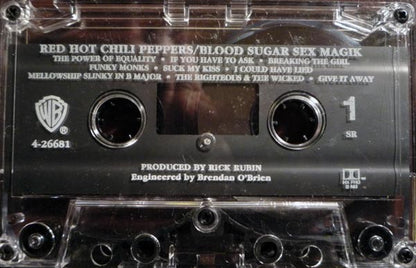 Red Hot Chili Peppers : Blood Sugar Sex Magik (Cass, Album, SR,)