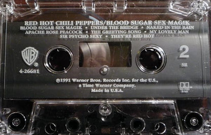 Red Hot Chili Peppers : Blood Sugar Sex Magik (Cass, Album, SR,)