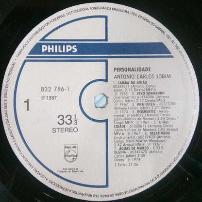 Antonio Carlos Jobim : Personalidade (LP, Comp, RM)