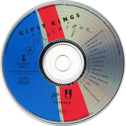 Gipsy Kings : Mosaïque (CD, Album, RE)