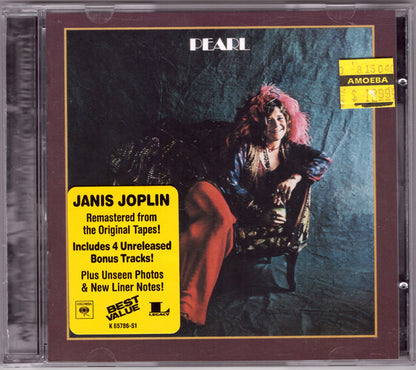 Janis Joplin : Pearl (CD, Album, RE, RM, RP, DAD)
