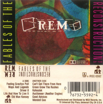 R.E.M. : Fables Of The Reconstruction / Reconstruction Of The Fables (Cass, Album, Dol)