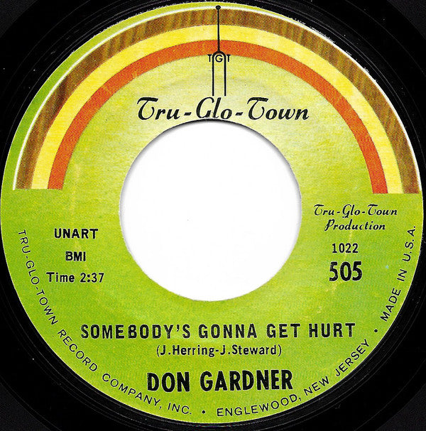 Don Gardner : Ain't Gonna Let You Get Me Down (7", Single)