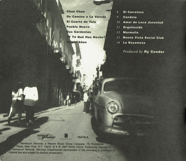 Buena Vista Social Club : Buena Vista Social Club (CD, Album, Den)