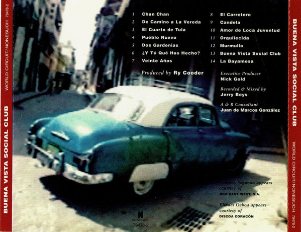 Buena Vista Social Club : Buena Vista Social Club (CD, Album, Den)