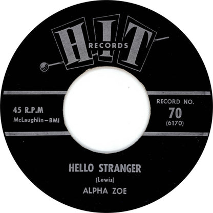 Alpha Zoe / Music City Orchestra And Singers Featuring Samayami : Hello Stranger / Sukiyaki (7", Single)