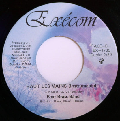 Beat Brass Band : Haut Les Mains (7", Single)