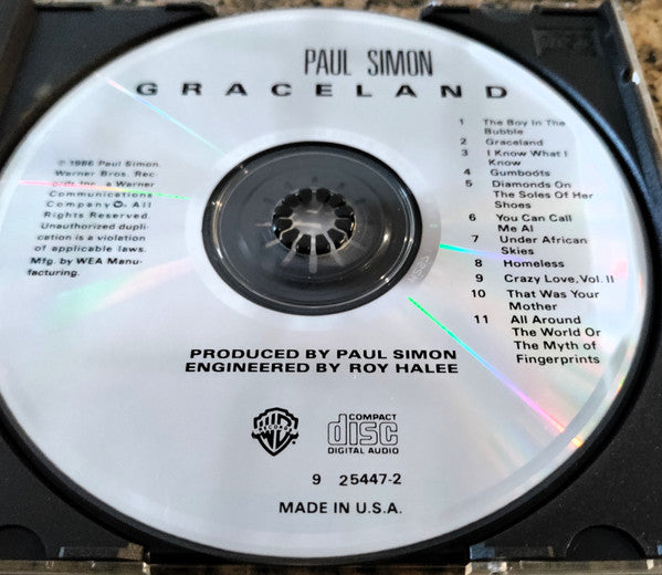 Paul Simon : Graceland (CD, Album)