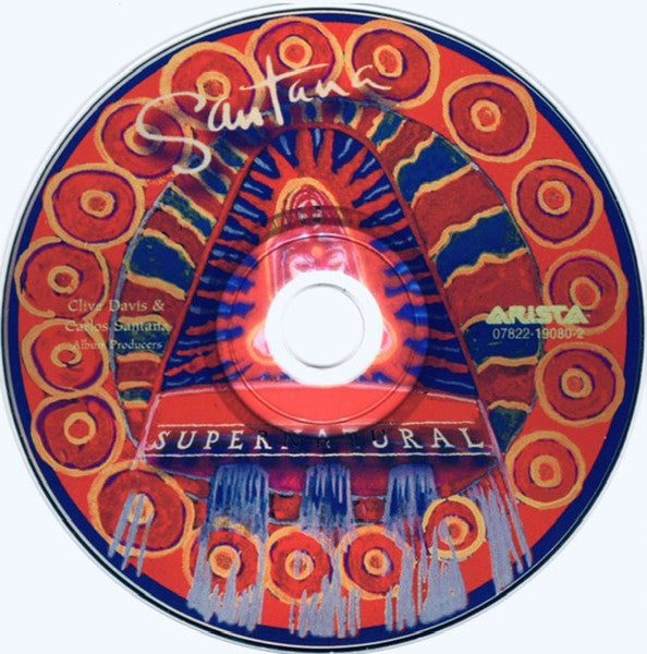 Santana : Supernatural (CD, Album, JVC)