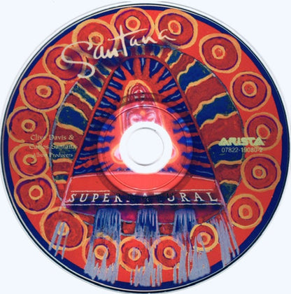 Santana : Supernatural (CD, Album, JVC)