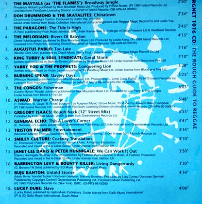 Various : The Rough Guide To Reggae (CD, Comp)