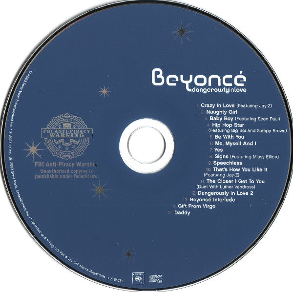 Beyoncé : Dangerously In Love (CD, Album)