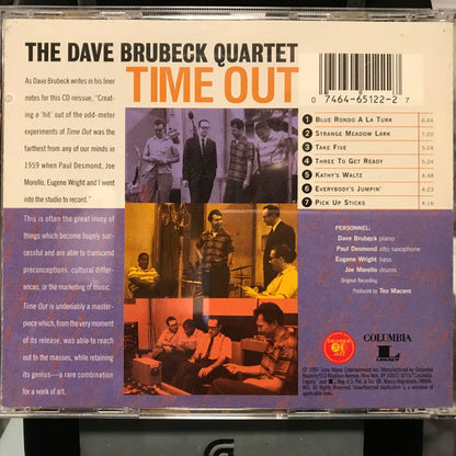 The Dave Brubeck Quartet : Time Out (CD, Album)