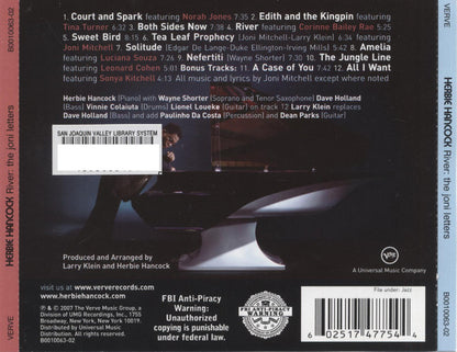 Herbie Hancock : River: The Joni Letters (CD, Album, Ltd)
