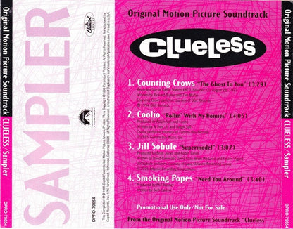 Various : Clueless - Original Motion Picture Soundtrack/Sampler (CD, Comp, Promo, Smplr)