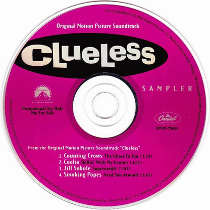 Various : Clueless - Original Motion Picture Soundtrack/Sampler (CD, Comp, Promo, Smplr)