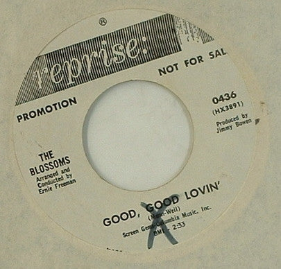 The Blossoms : That's When The Tears Start / Good, Good Lovin' (7", Single, Promo)