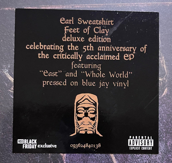 Earl Sweatshirt : Feet Of Clay (LP, EP, RSD, Dlx, RE, Blu)