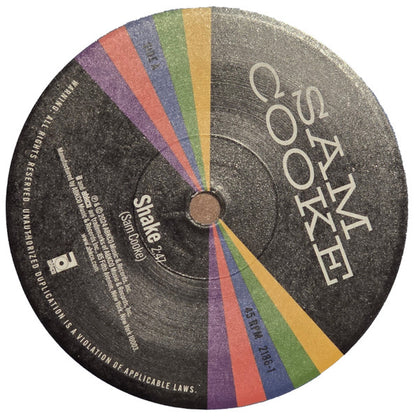 Sam Cooke : Shake / A Change Is Gonna Come (7", RSD, Single, Mono, Whi)