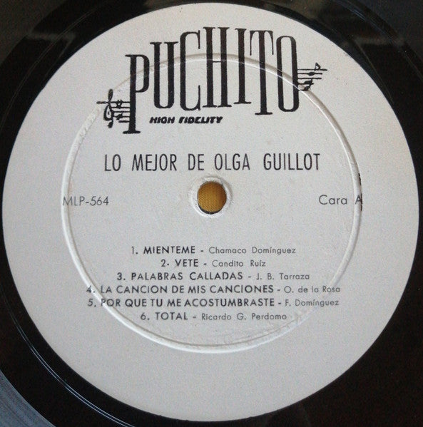 Olga Guillot : Lo Mejor De Olga Guillot  (LP, Comp, Wit)